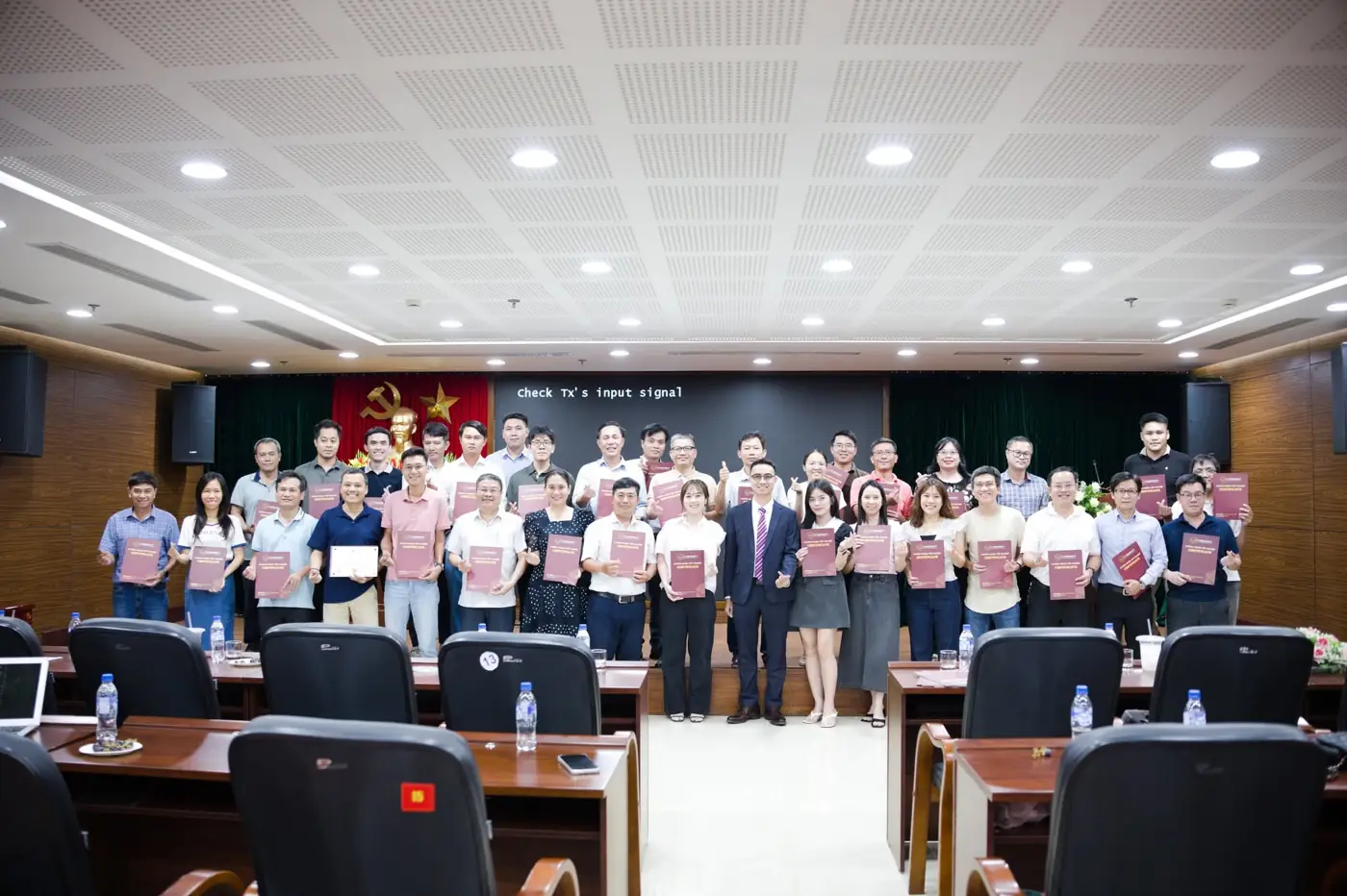 Ban QLDA Giao thông & Nông nghiệp — chứng nhận