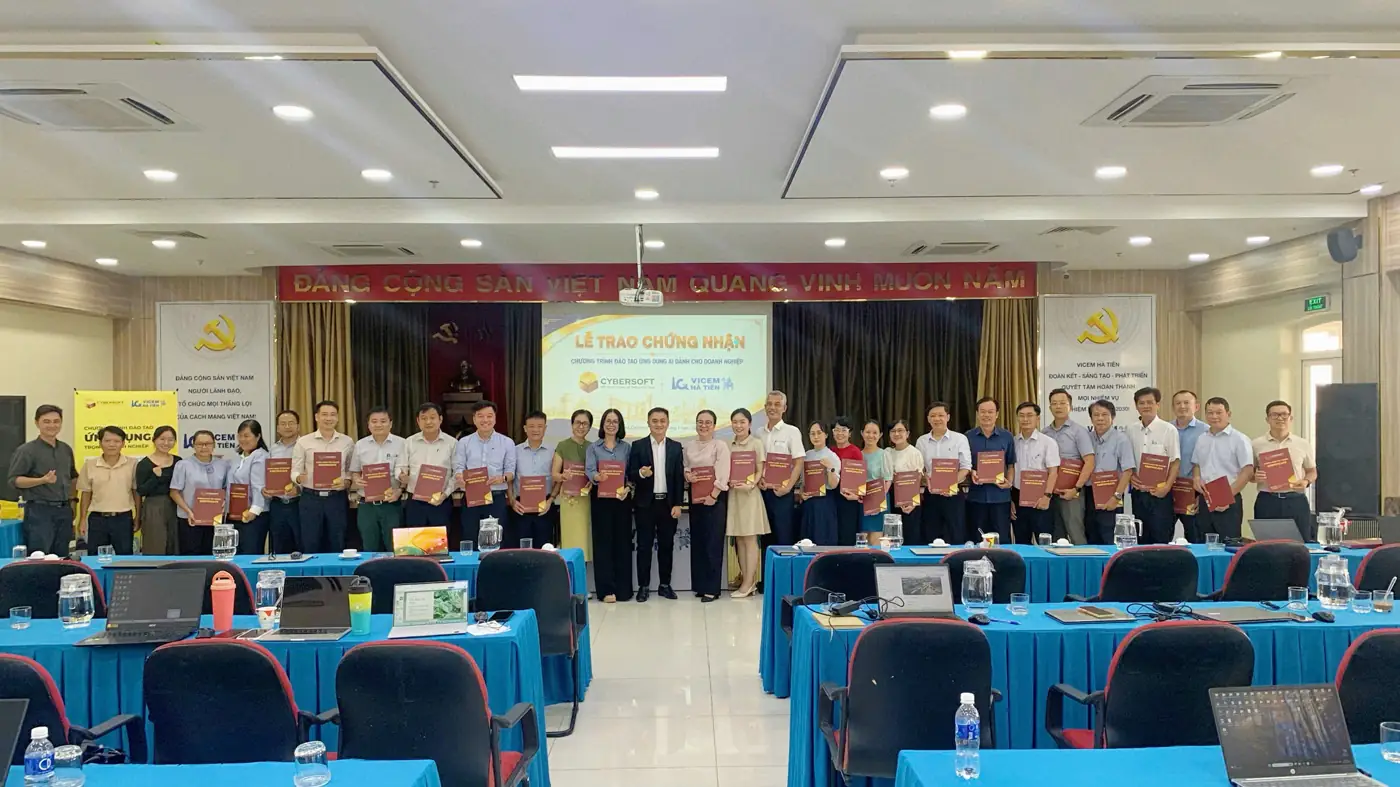 VICEM Hà Tiên – CN Võ Văn Kiệt — chứng nhận