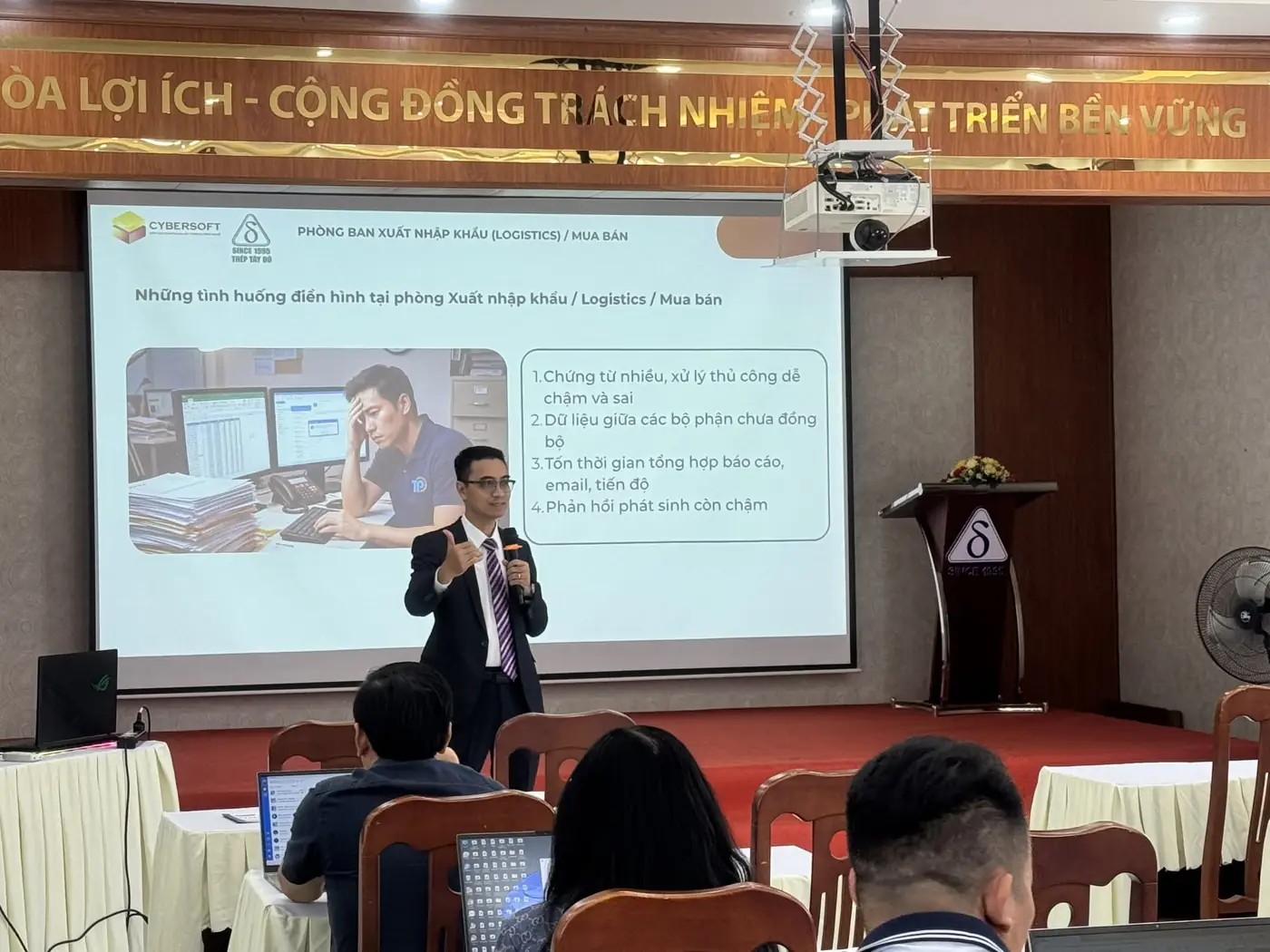 Thép Tây Đô — lớp học