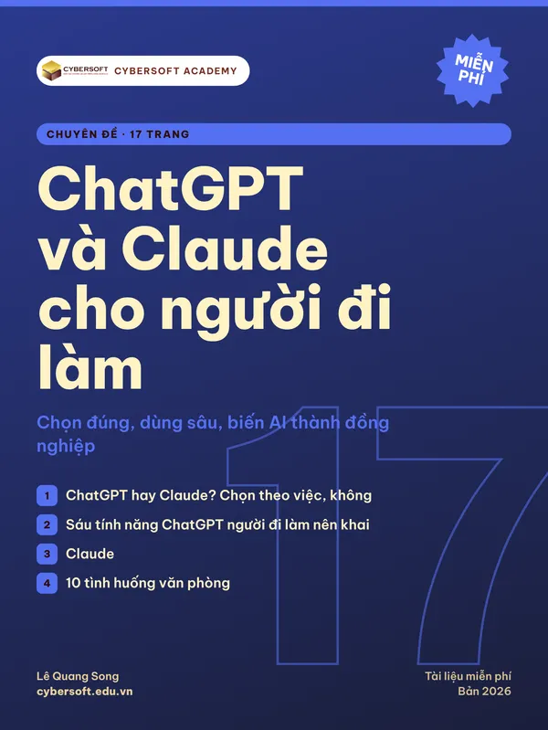 Bìa ChatGPT và Claude cho người đi làm