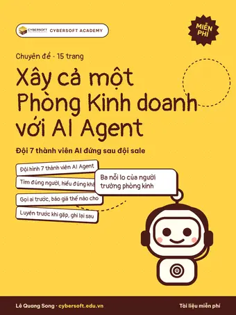 Bìa Xây cả một Phòng Kinh doanh với AI Agent