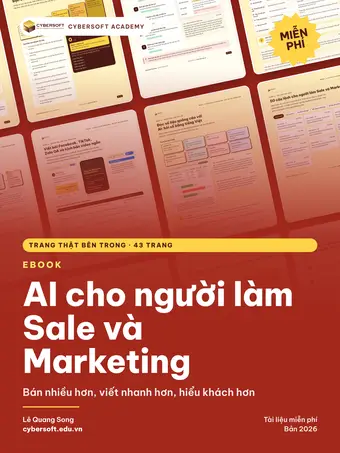 Bìa AI cho người làm Sale và Marketing