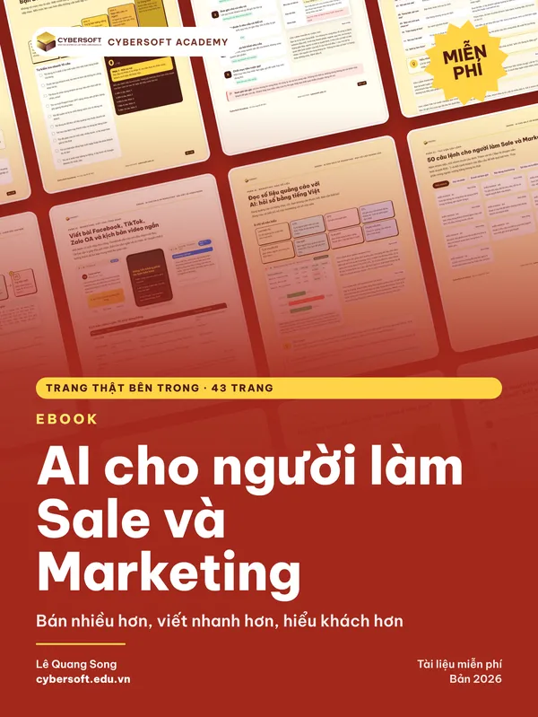 Bìa AI cho người làm Sale và Marketing