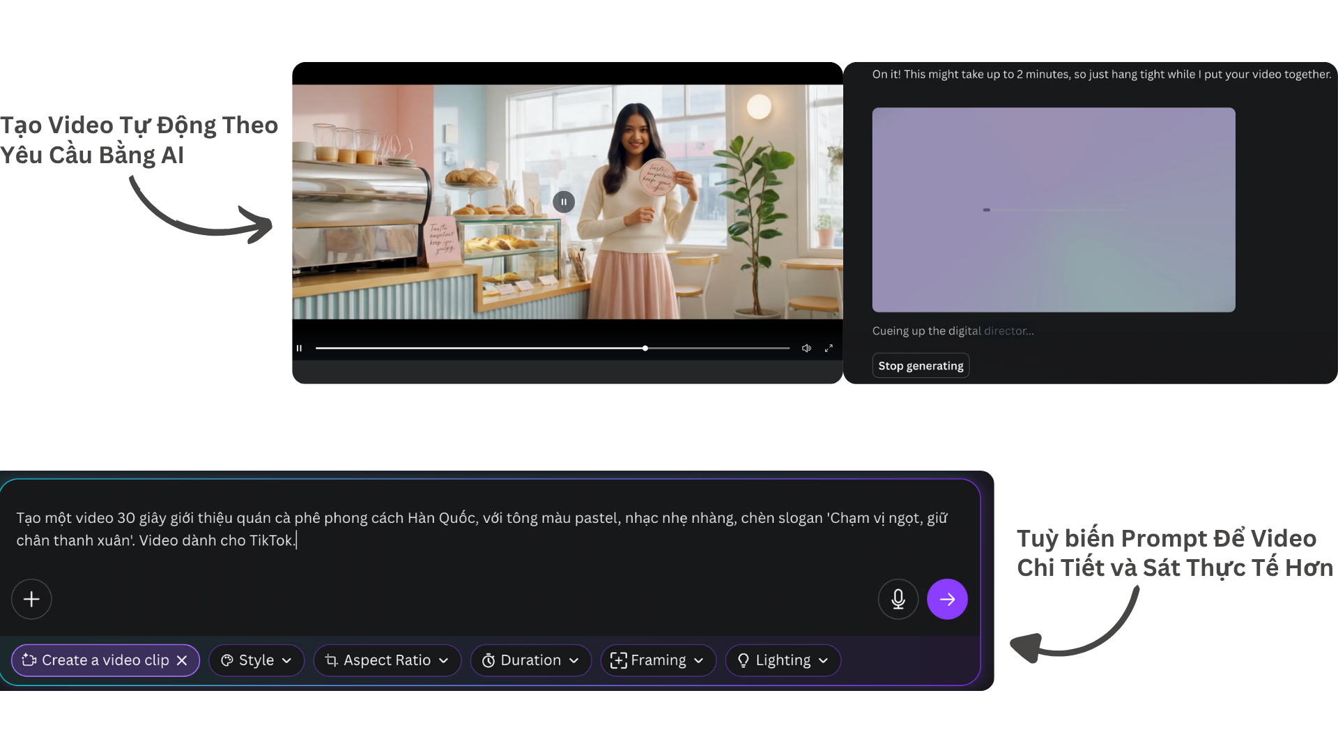Tạo video bằng AI