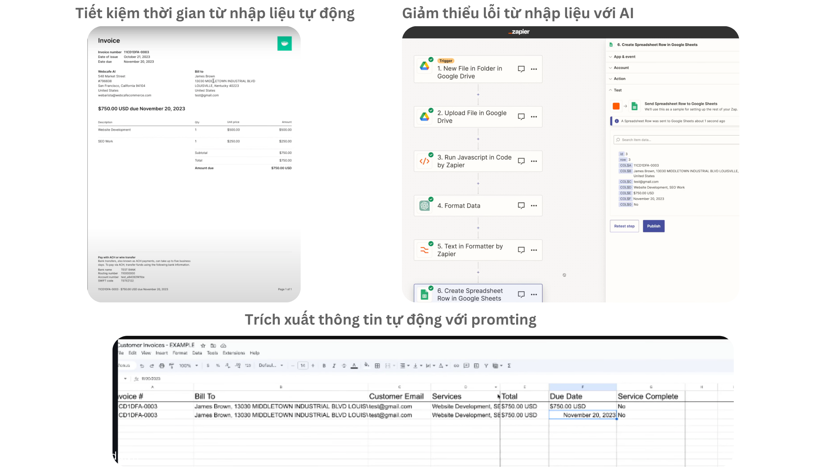 Trích xuất dữ liệu & nhập liệu tự động từ hình ảnh/ file pdf vào Excel