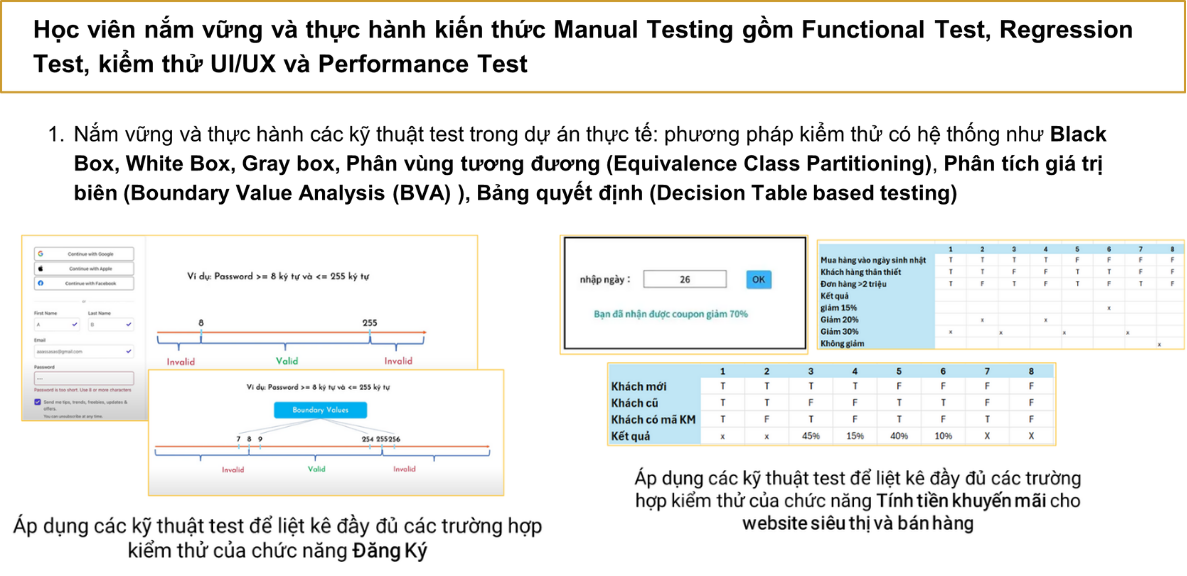 Hiểu đúng yêu cầu và xác định phạm vi kiểm thử trong dự án thực tế Đọc và phân tích các tài liệu yêu cầu & đặc tả dự án (BRD, SRS, User Story, Mockup, API Specification …) BRD SRS giúp hiểu yêu c (26)